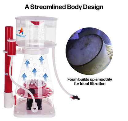 Protein Skimmer 200-500 Gal Ocean Coral Reef Fish Saltwater Aquarium Pump AD-C7PLUS