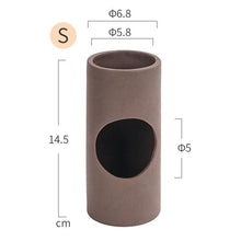 Golden Silk Bear Ceramic Hamster Zisha Tunnel Room - Ultimate Luxury Hamster Habitat