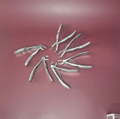 Tooth Extraction Forcep Set Pediatric (Custom 6)