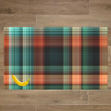 Washable Pet Playpen Floor Mat Rug, Green Flannel