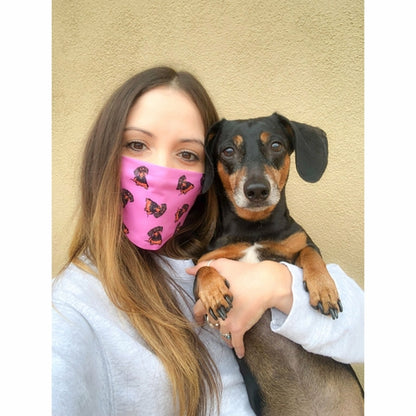 Dachshund Face Cover