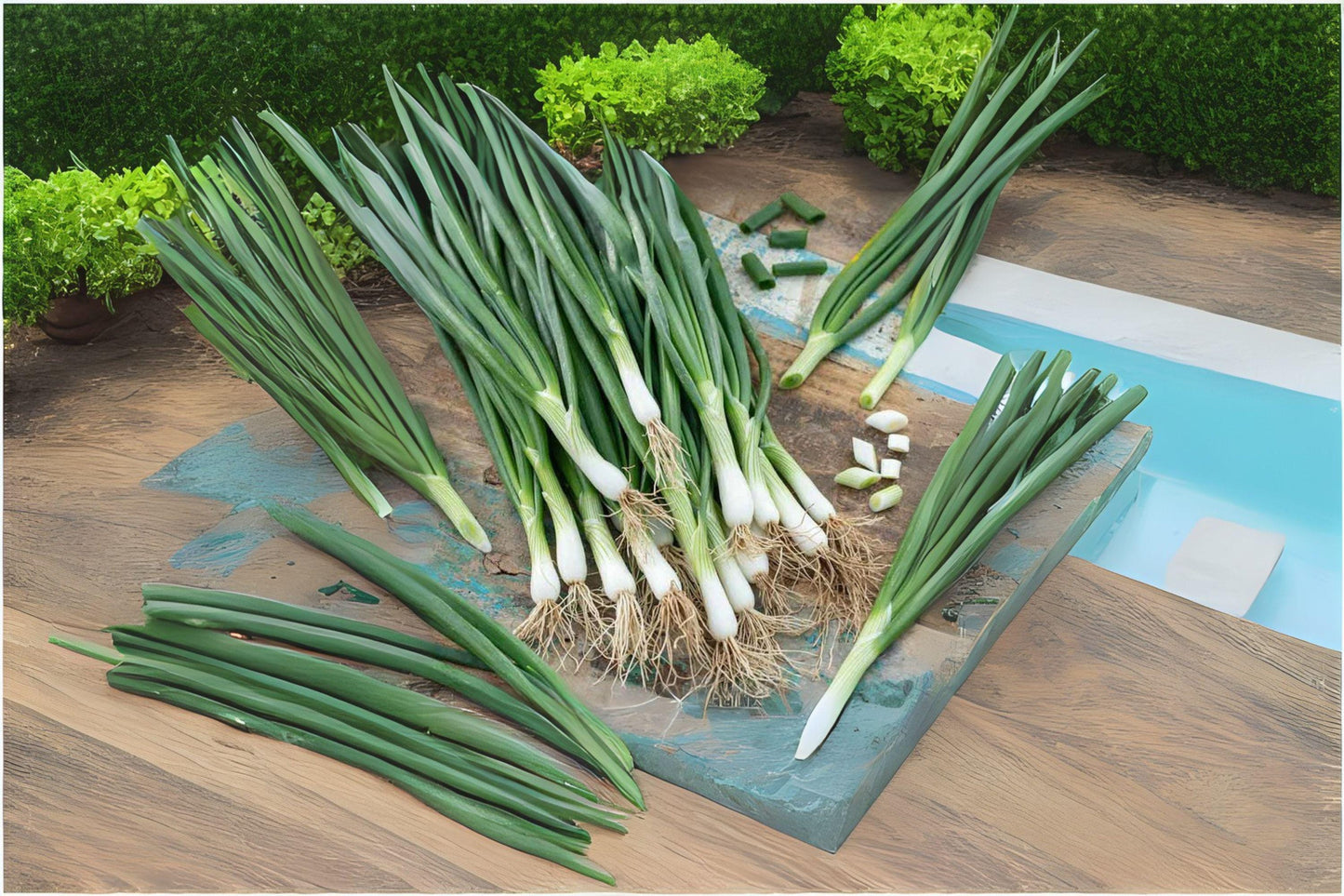 White Lisbon Bunching Onion Seeds – Heirloom Allium fistulosum, Non-GMO, 250 mg, Green Stalks, Mild Flavor, Easy to Grow
