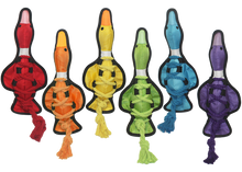 Multipet Cross-Ropes Duck - Assorted Colors 19"