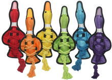 Multipet Cross-Ropes Duck - Assorted Colors 19"