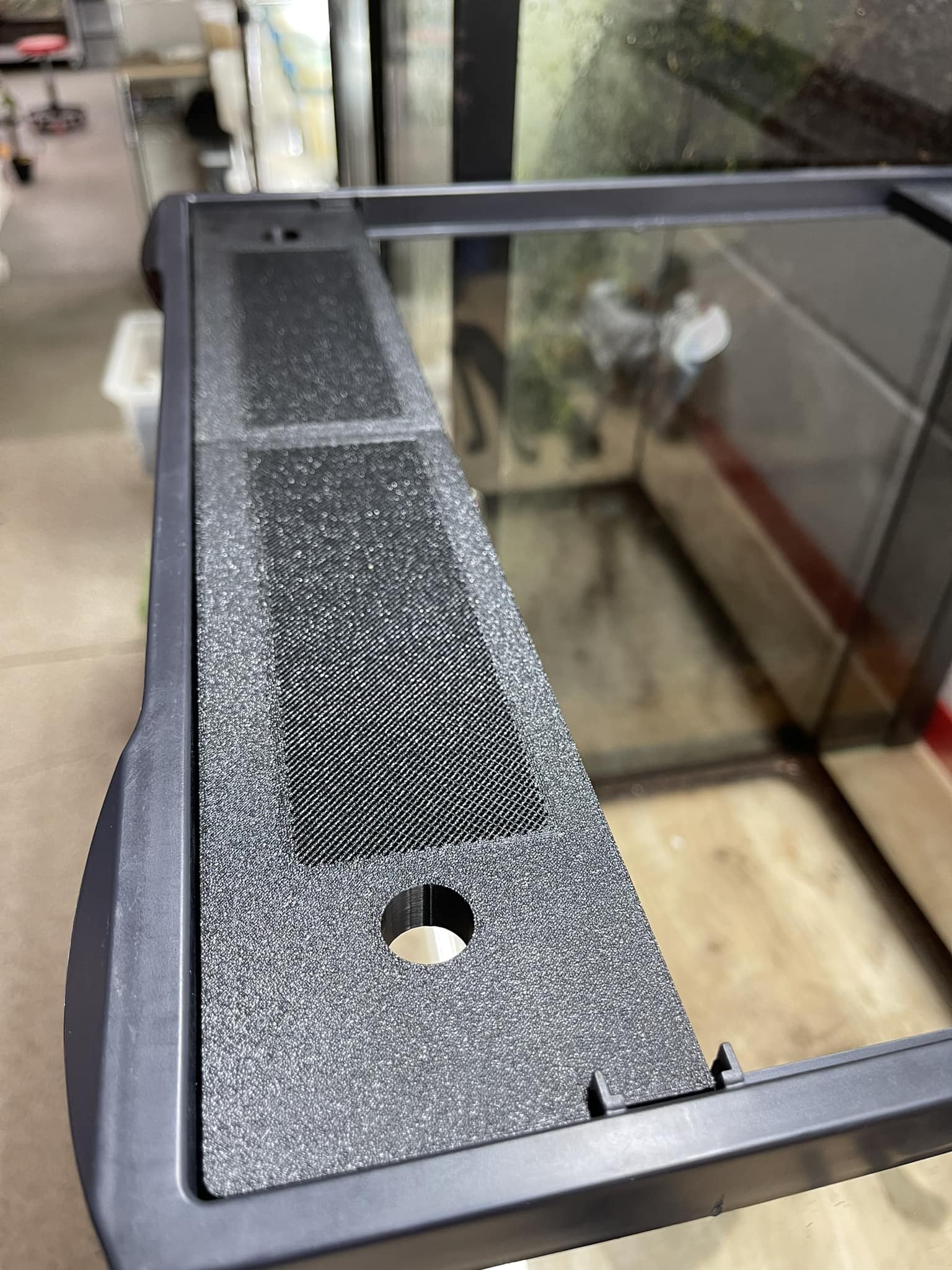 Custom Replacement Top For 18 Zoomed Terrariums Humidity Retaining With Fly Proof Ventilation