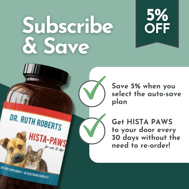 Hista Paws With Quercetin For Dogs And Cats