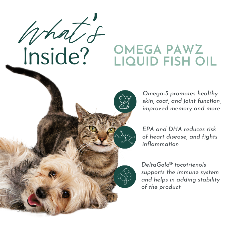 Omega Pawz Liquid Omega 3 Oil For Dogs And Cats