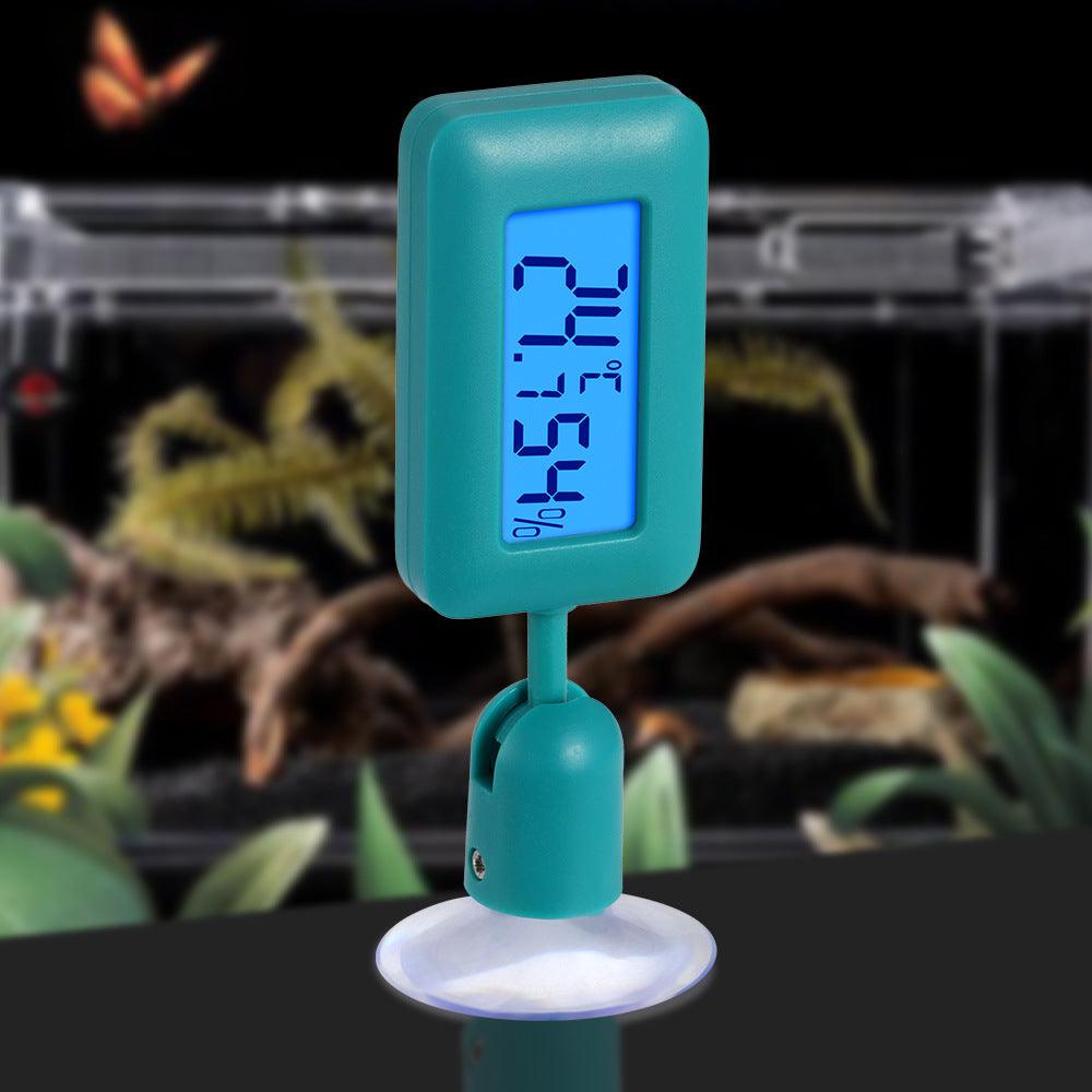 Glow-In-The-Dark Reptile Thermometer With Large Suction Cup