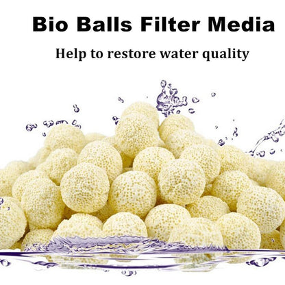 500G Aquarium Bio-Balls: Natural Water Restoration Aid