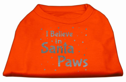 Christmas Pet Shirt, "I Believe In Santa Paws"