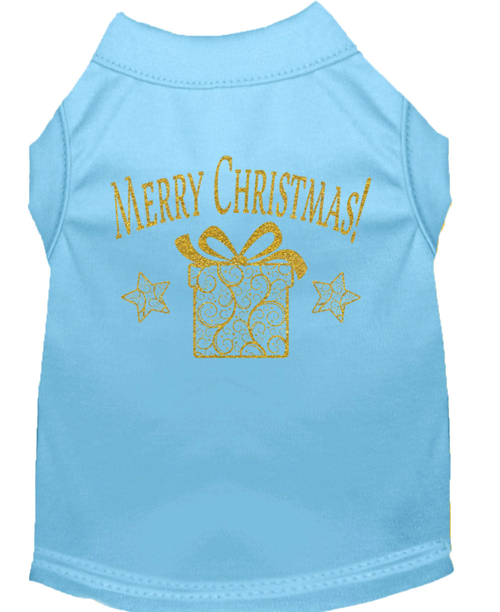 Christmas Pet Shirt, "Golden Christmas Present"