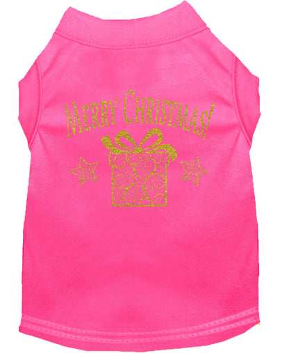 Christmas Pet Shirt, "Golden Christmas Present"