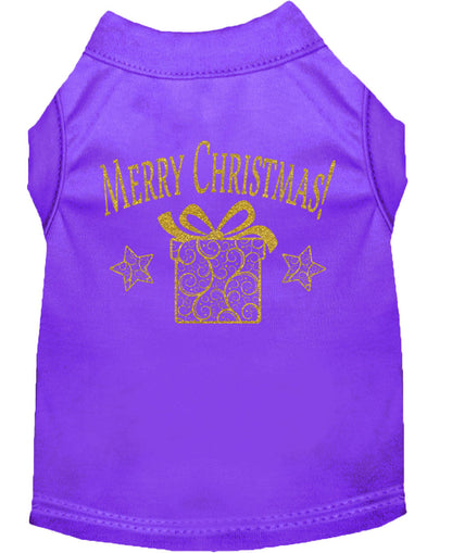 Christmas Pet Shirt, "Golden Christmas Present"