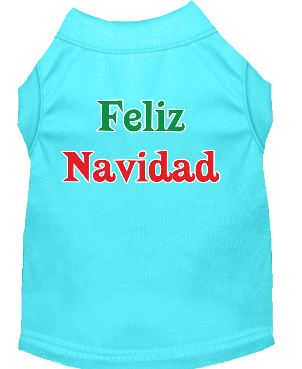 Christmas Pet Shirt, "Feliz Navidad"