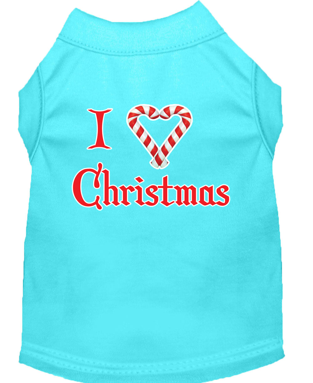 Christmas Pet Shirt, "I Heart Christmas"