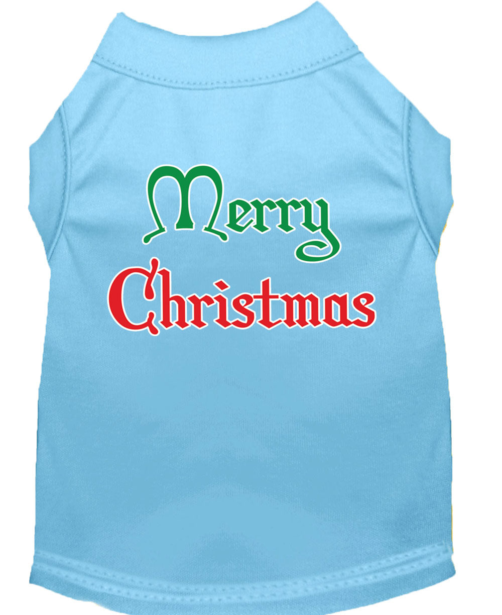 Christmas Pet Shirt, "Merry Christmas"