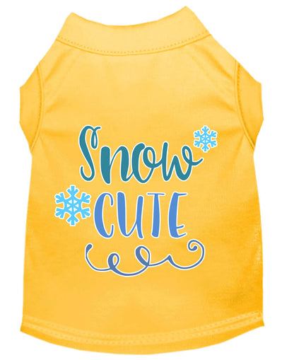 Christmas Pet Shirt "Snow Cute"