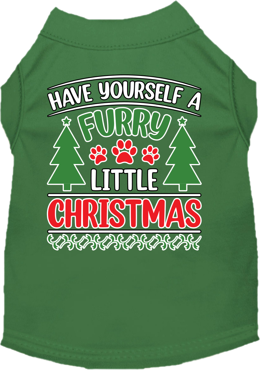 Christmas Pet Dog & Cat Shirt, "Have Yourself A Furry Little Christmas"
