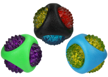 Multipet Doglucent TPR Dental Diamond Ball - Assorted Colors 3"