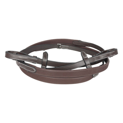 Henri de Rivel GripX Dress Rubber Reins 5/8" width 54" length