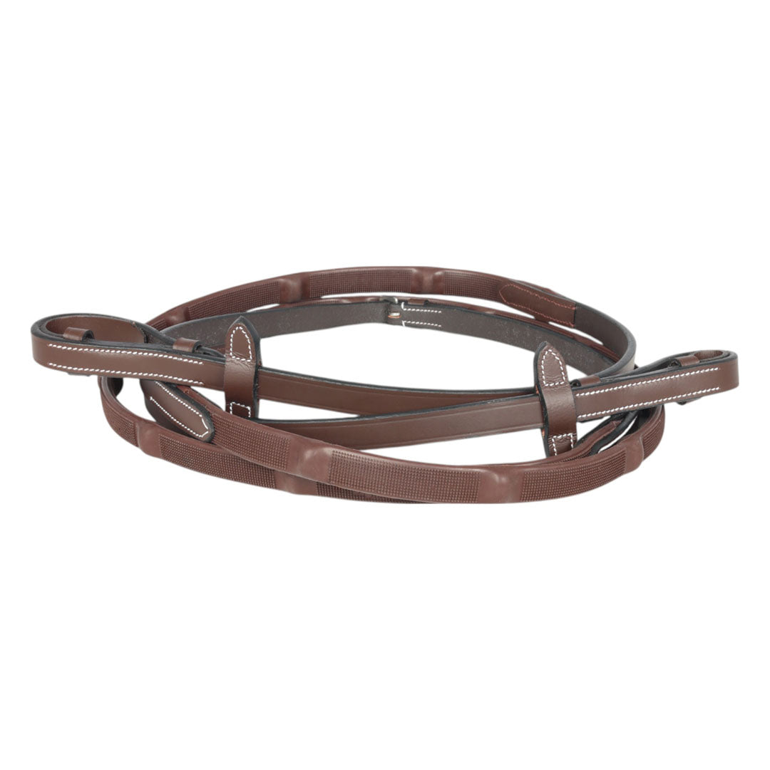 Henri de Rivel GripX Ergo Rubber Reins 5/8" width 54" length