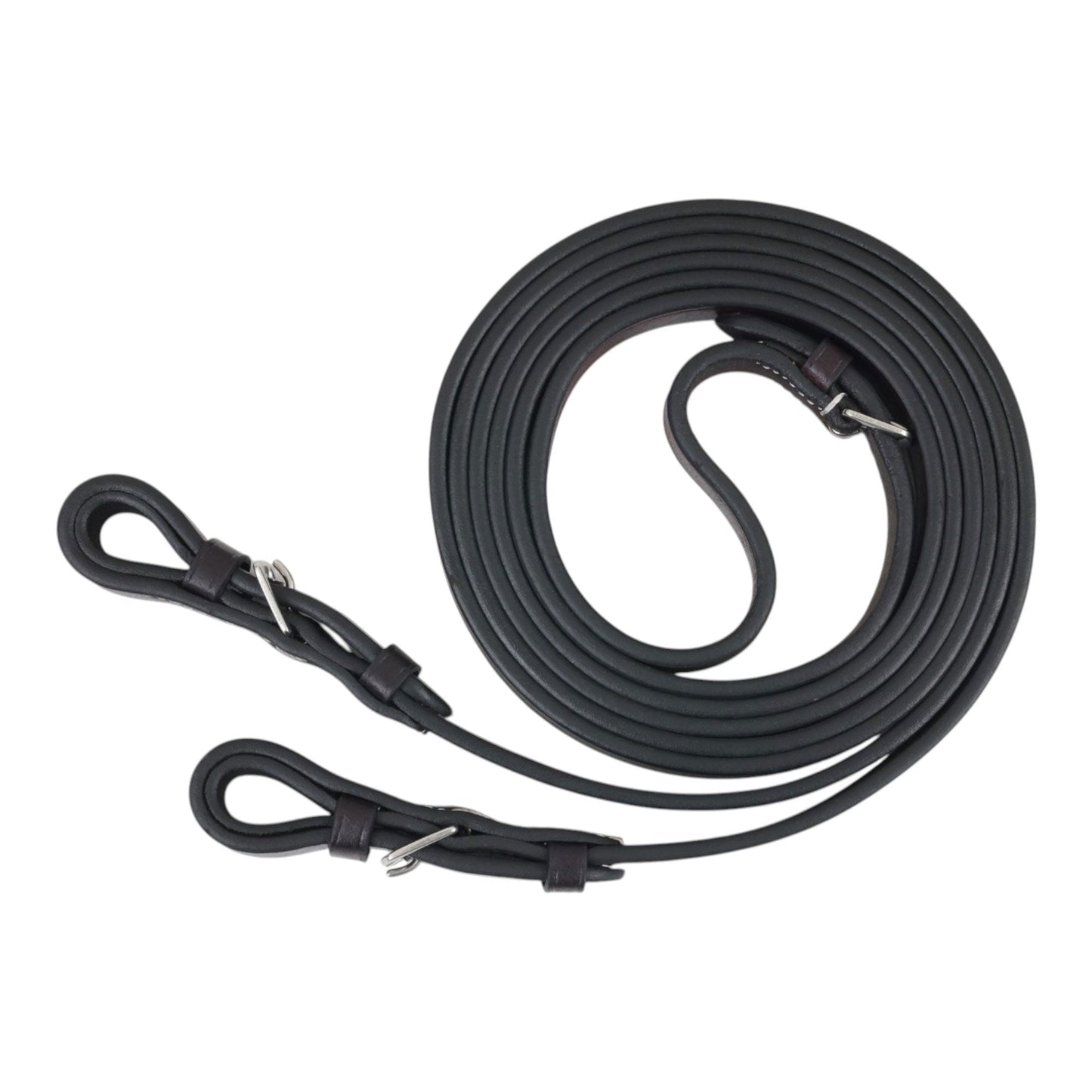 Henri de Rivel Direct Reins Pro Leather with Nylon Stitching 58"