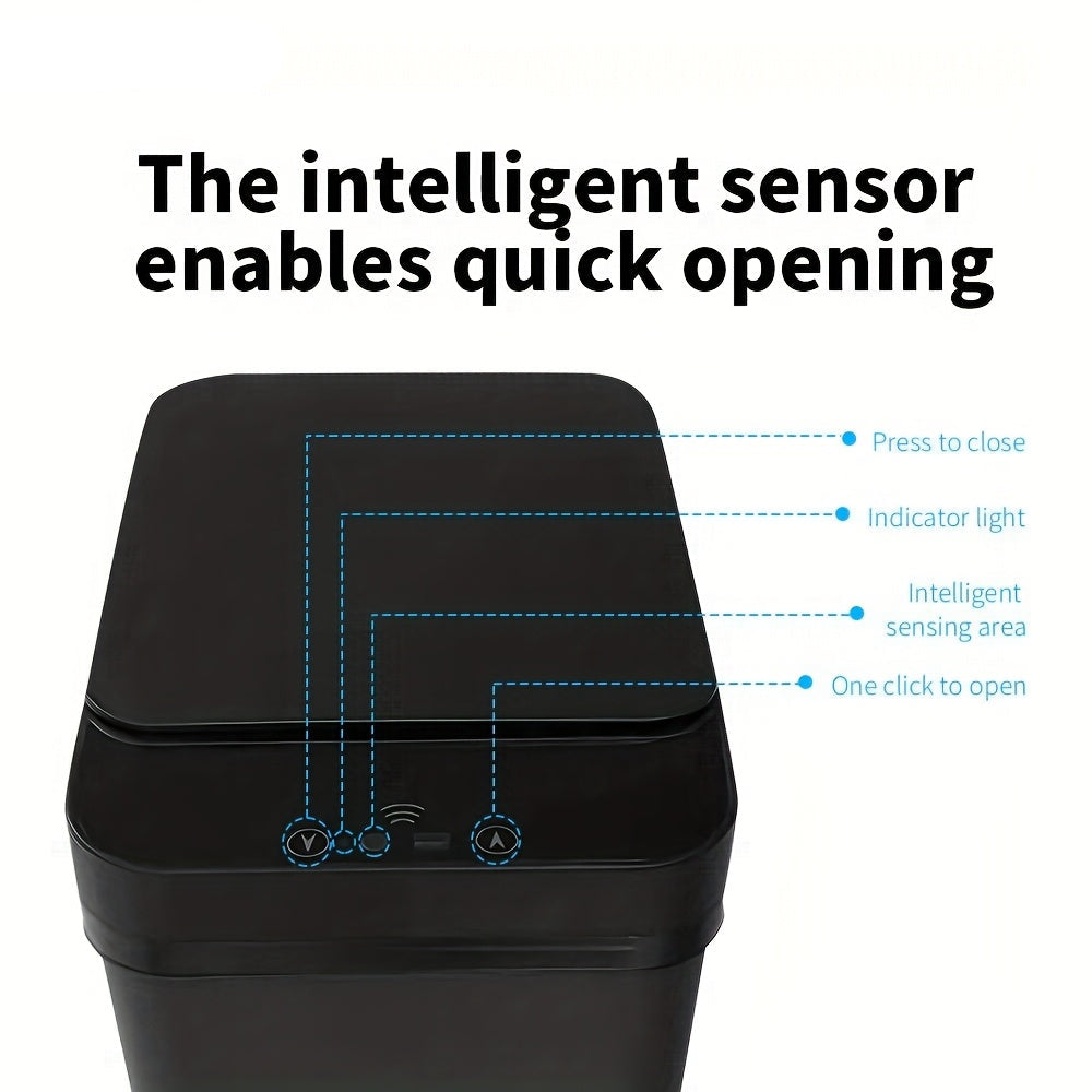 Smart Sensor Automatic Trash Can-1