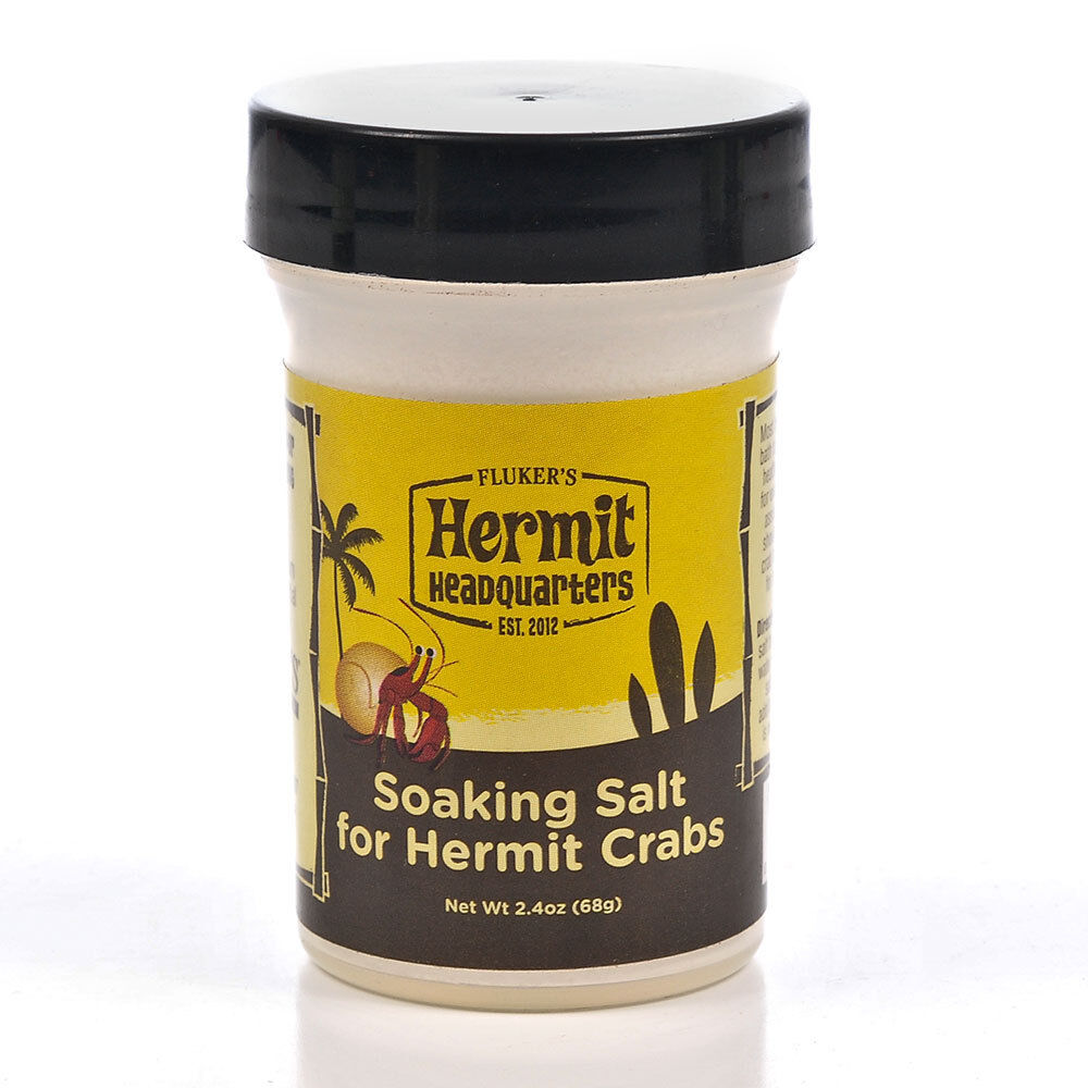 Flukers Hermit Crab Soaking Salt 2.4 oz