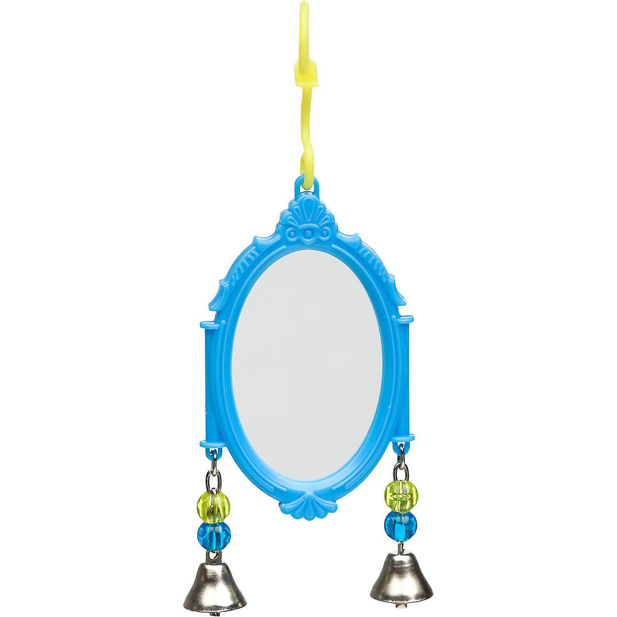 JW Pet ActiviToy Fancy Mirror Bird Toy Multi-Color Small Medium