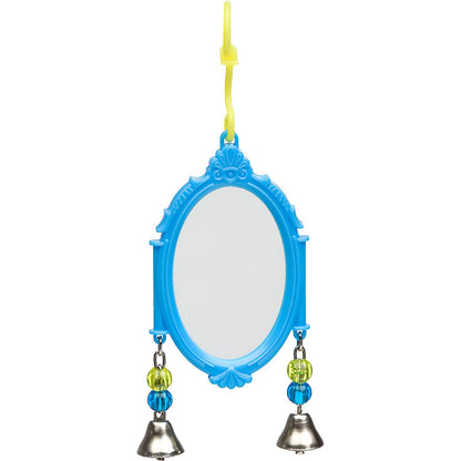 JW Pet ActiviToy Fancy Mirror Bird Toy Multi-Color Small Medium