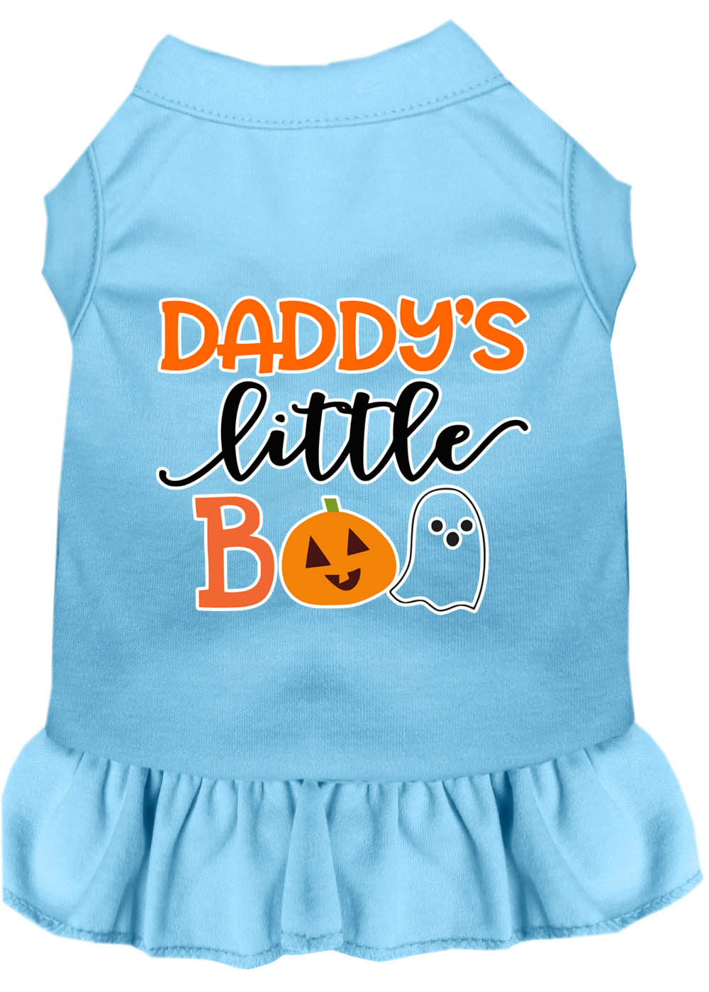 Halloween Pet Dress "Daddy's Little Boo"