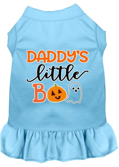 Halloween Pet Dress "Daddy's Little Boo"