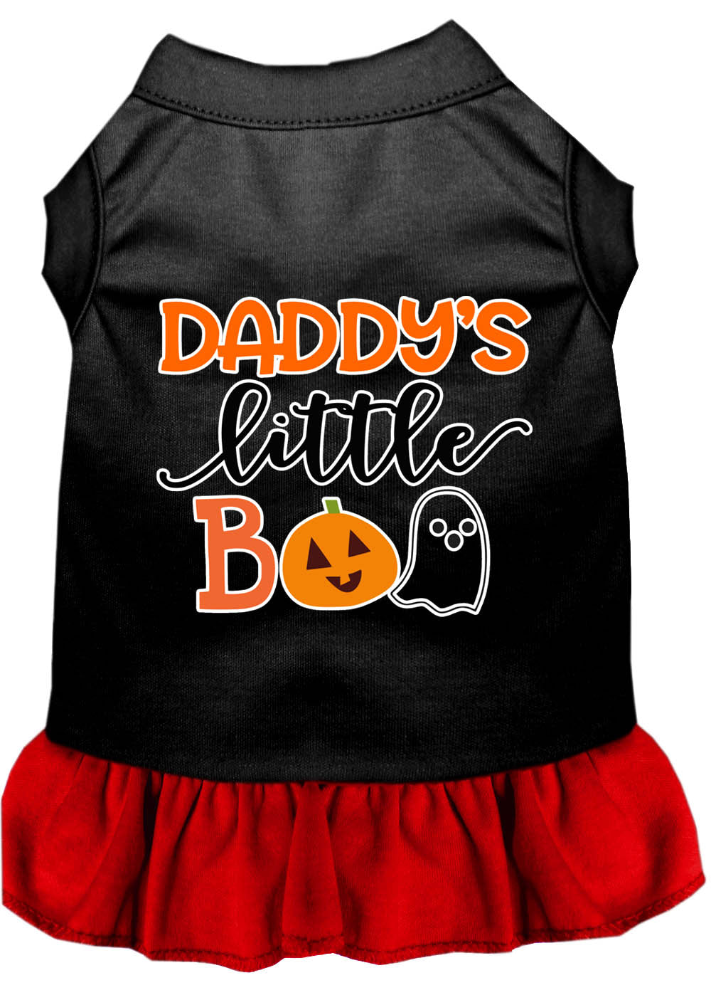 Halloween Pet Dress "Daddy's Little Boo"