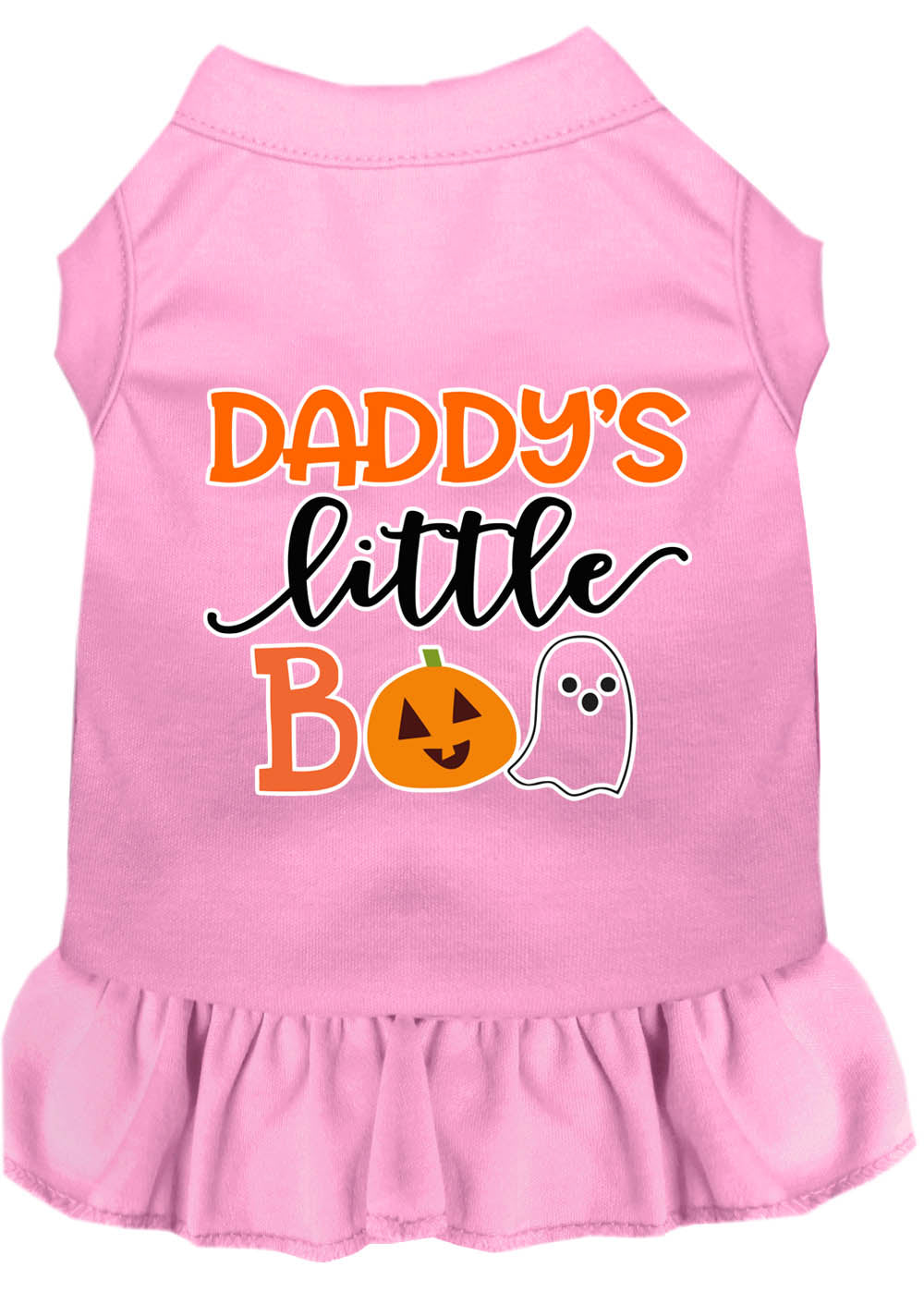 Halloween Pet Dress "Daddy's Little Boo"