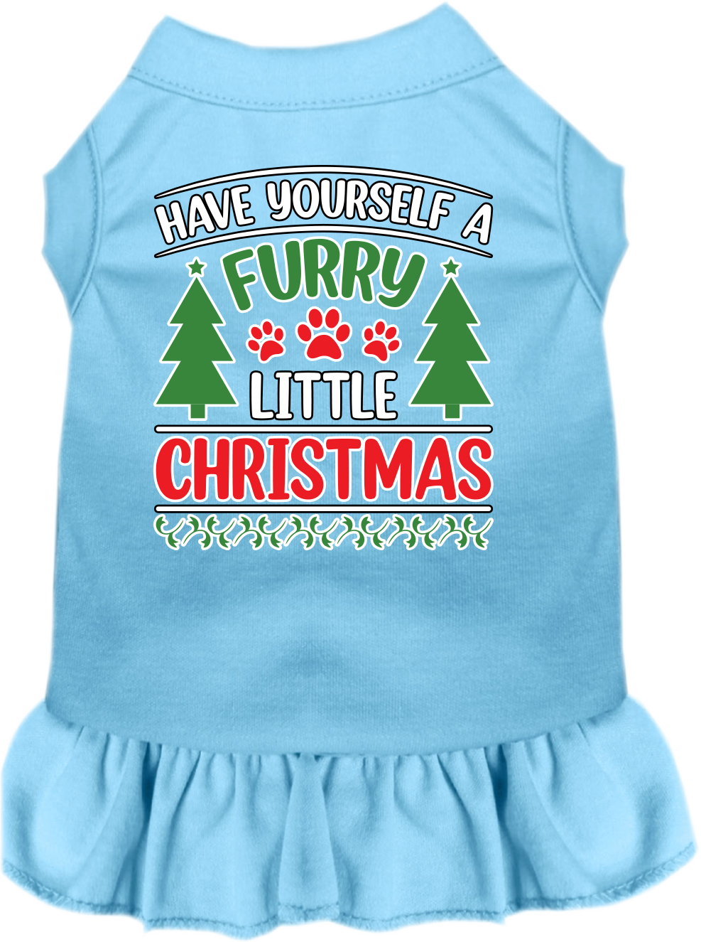 Christmas Pet Dress "Have Yourself A Furry Little Christmas"