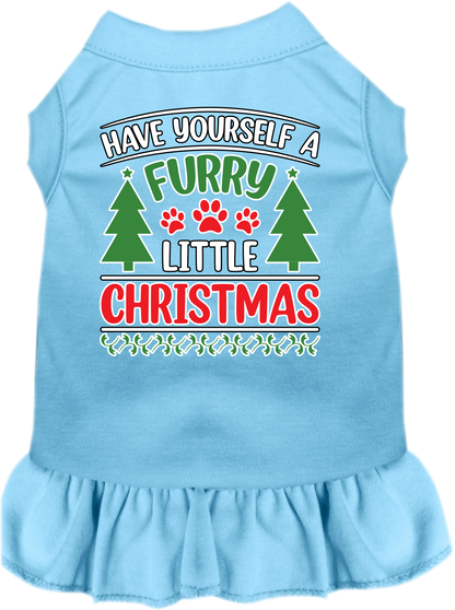 Christmas Pet Dress "Have Yourself A Furry Little Christmas"