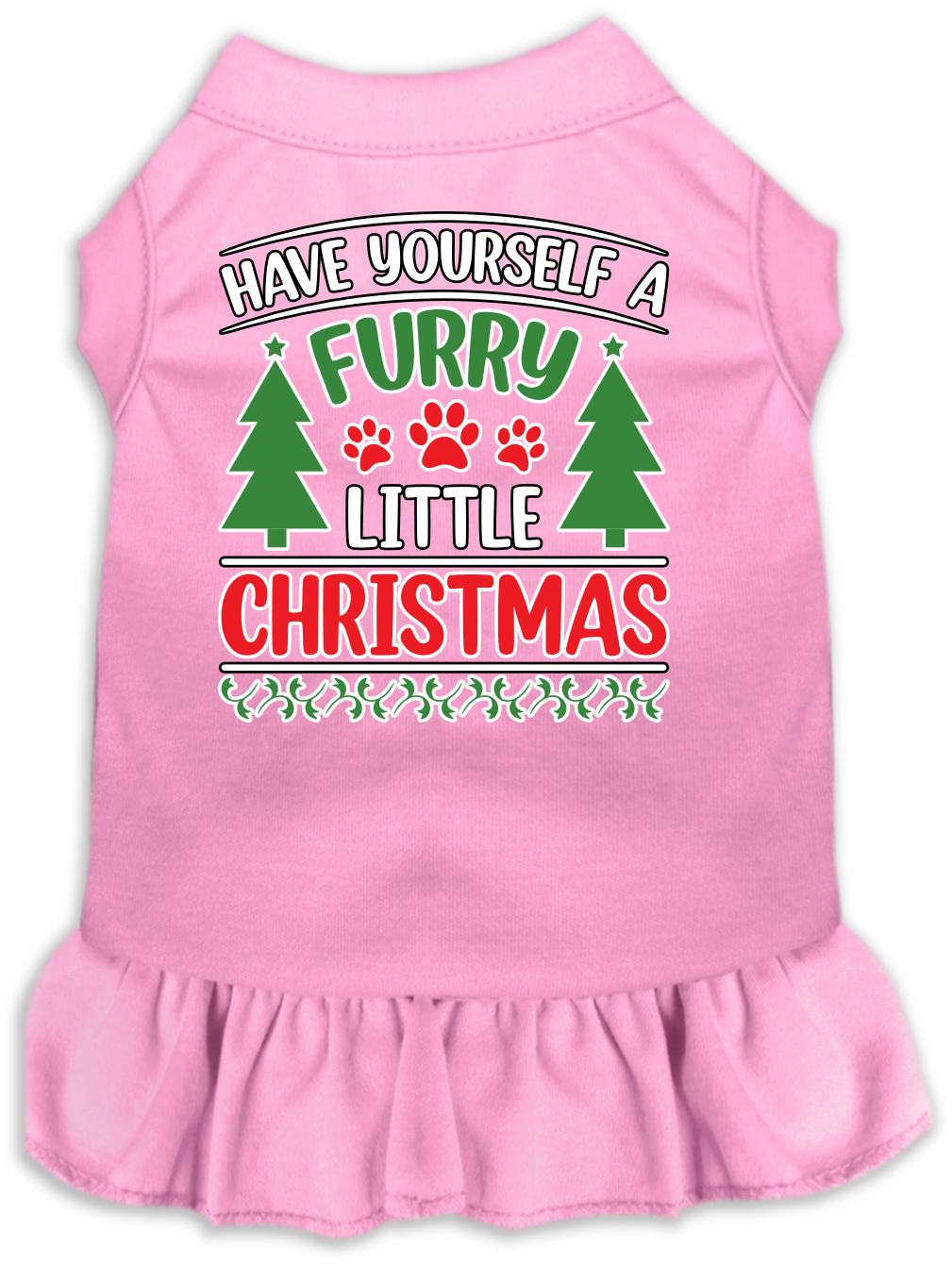 Christmas Pet Dress "Have Yourself A Furry Little Christmas"