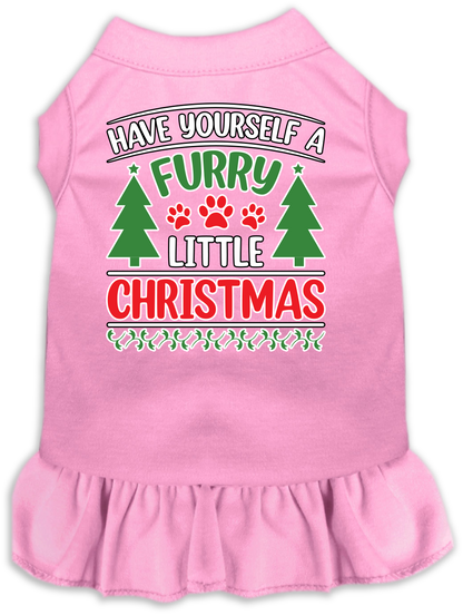 Christmas Pet Dress "Have Yourself A Furry Little Christmas"