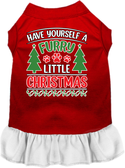 Christmas Pet Dress "Have Yourself A Furry Little Christmas"