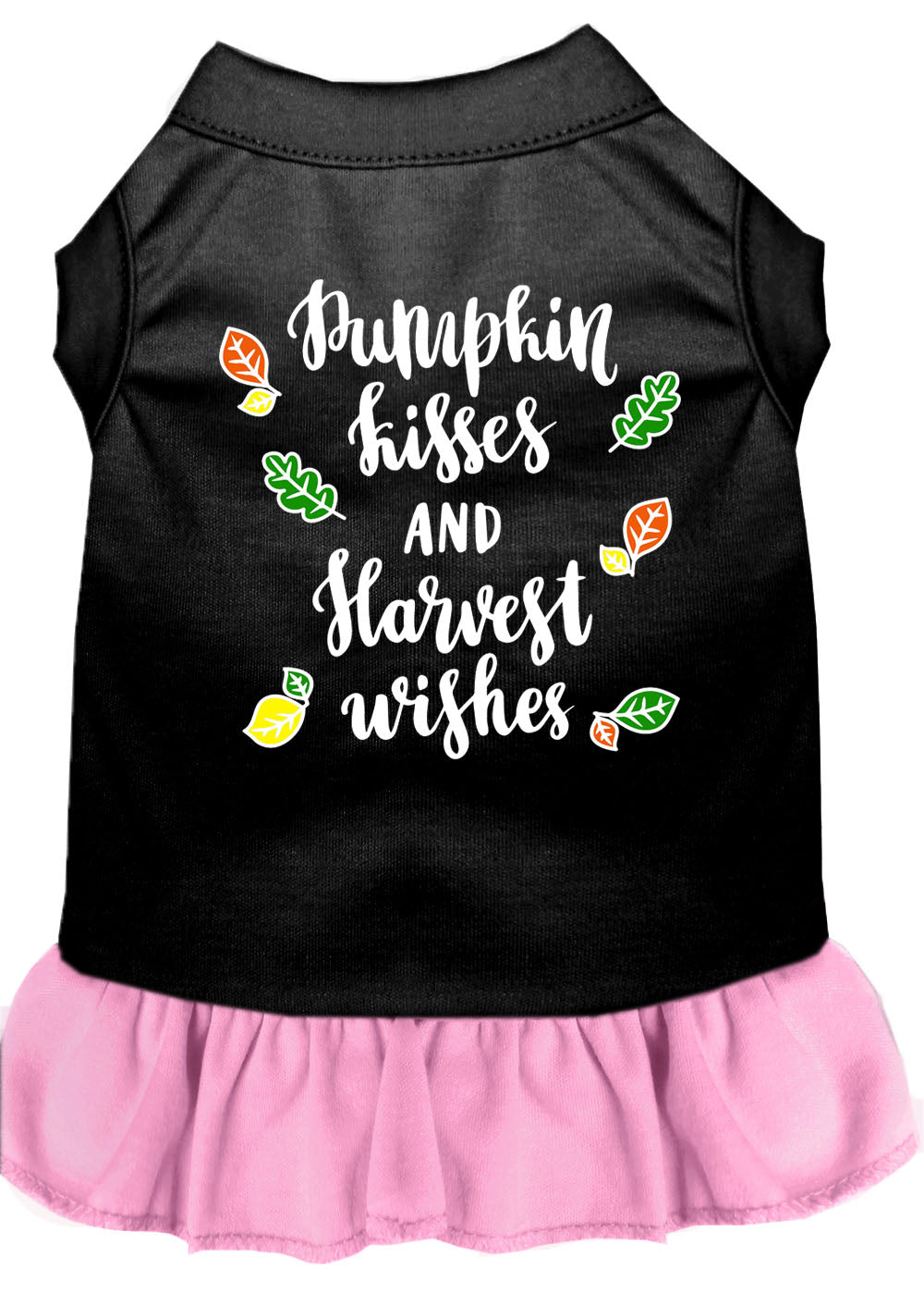 Pet Dress "Pumpkin Kisses and Harvest Wishes"