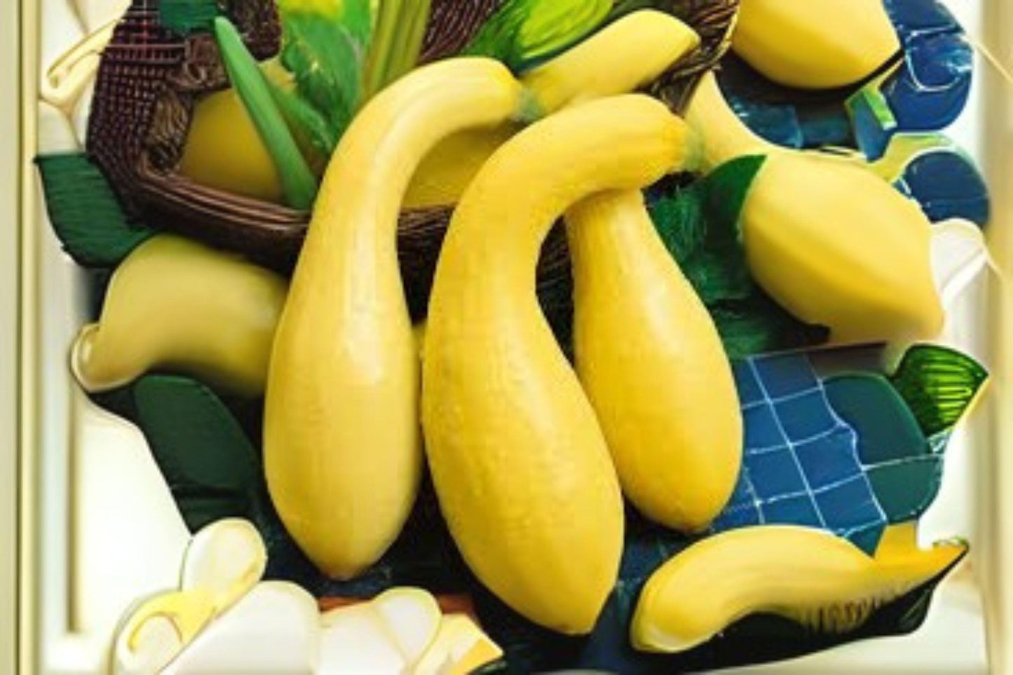 Heirloom Crookneck Squash Seeds, Bright Yellow, Compact, Cucurbita pepo, 10 Seeds
