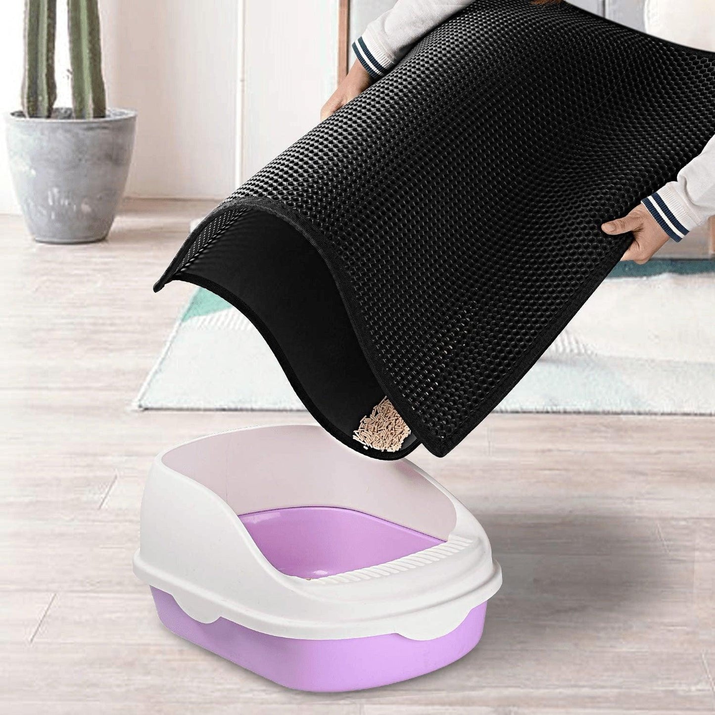 Waterproof Double Layer Cat Litter Mat