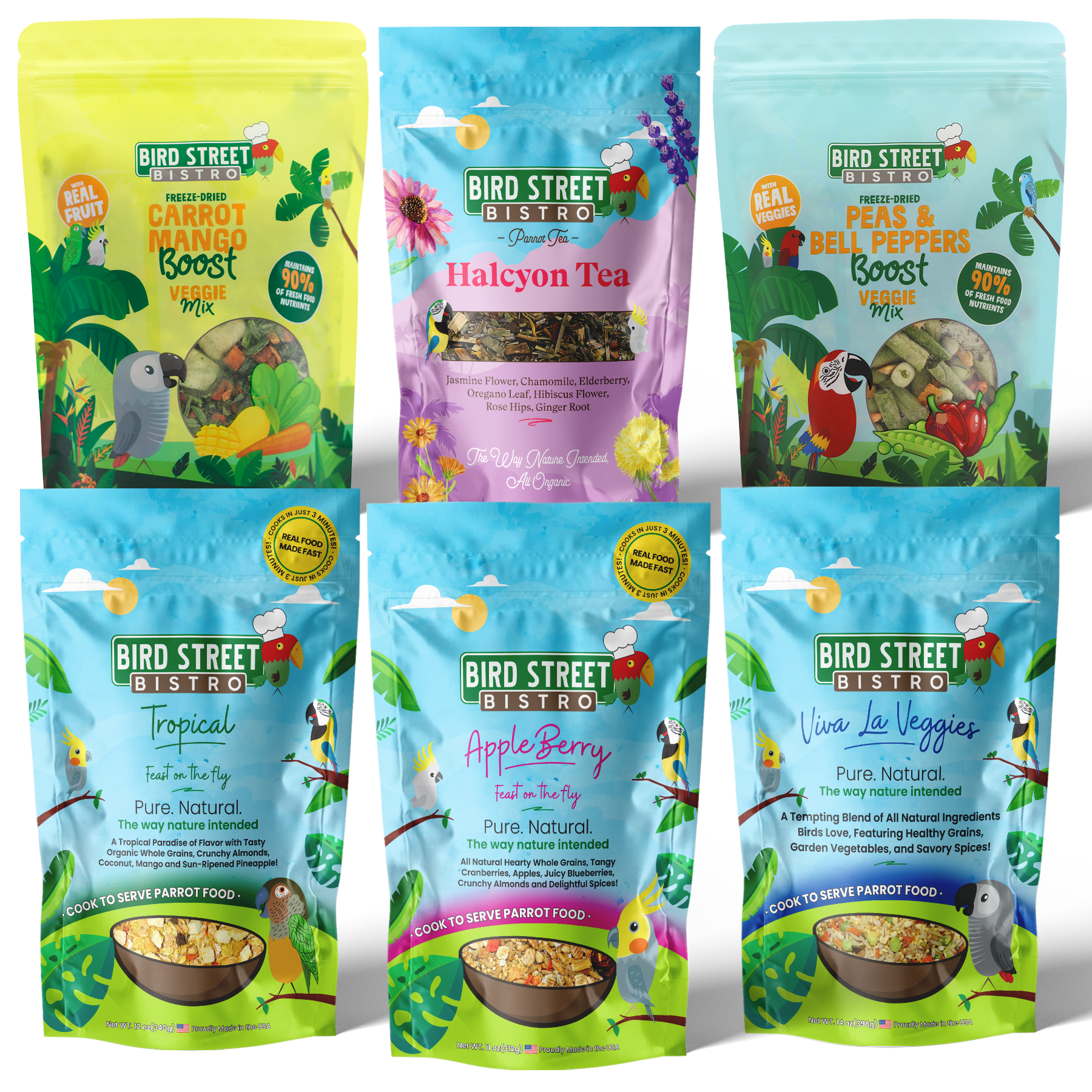 Parrot Food Super Pack