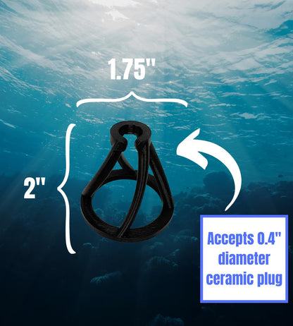 Chatelet REEFSHAPE Coral Frag Plug Stand for Coral Stability | 5 Pack Aquarium Substrate Frag Holder | Coral Protector Inserts | Made in USA
