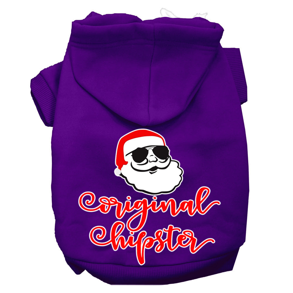 Christmas Pet Hoodie "Original Hipster"