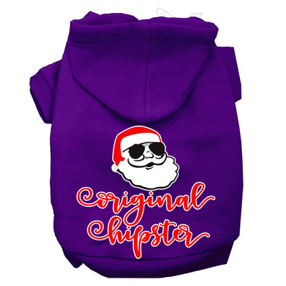 Christmas Pet Hoodie "Original Hipster"