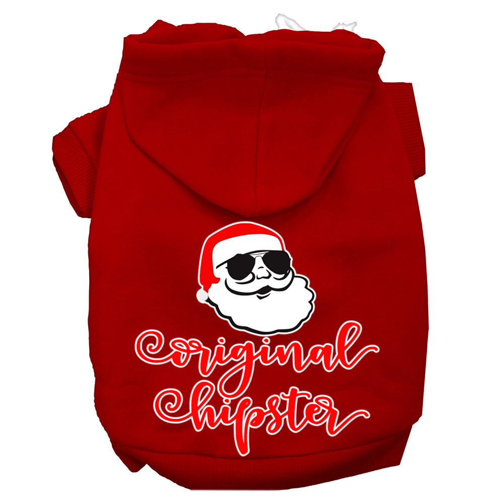 Christmas Pet Hoodie "Original Hipster"