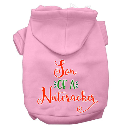 Christmas Pet Hoodie Screen Printed, "Son Of A Nutcracker"