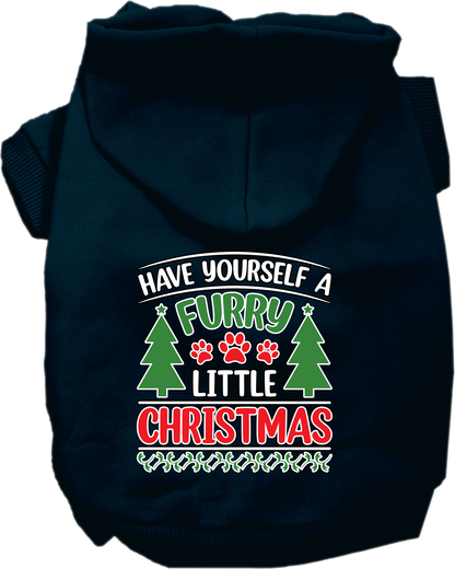 Christmas Pet Hoodie, "Have Yourself A Furry Little Christmas"