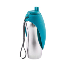 Messy Mutts Dog Travel Water Bottle Bowl Blue Default Title